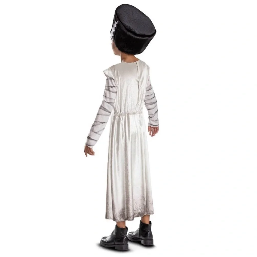 Monsters Bride of Frankenstein Classic Costume size 4-6x